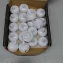 Homemory 200 Hours 21 Pack Flameless Floating Candles, Warm White Led Flickering Tealight Candles in Bulk, Decor for Wedding, Party, Centerpiece, Pool, Christmas