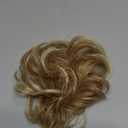 CAISHA by PRETTYSHOP Hairpiece Scrunchy Updo Bridal Hairstyle Voluminous Wavy Messy Bun Blonde Mix G13AL