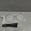 CCVOO Trendy Reading Glasses for Women, Oversized Blue Light Readers, Cheaters Eyeglasses, Stylish Square Cat Eye Glasses (Black + Tortoise)