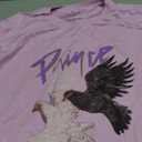 Prince Womens Official Vintage Four DovesT-Shirt (X-Large, Purple)