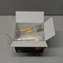 BORT 4Pack ST58/ST19 Vintage LED Edison Bulbs, Warm White 2700K, 6W Equivalent 60W LED Filament Light Bulbs, Dimmable 700LM, E26 Decorative Light Bulb