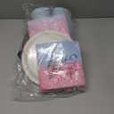 Baby Gender Reveal Party Supplies, Boy or Girl Disposable Paper Plates Napkins Cups Tablecloth for Baby Shower Decorations, Serve 25