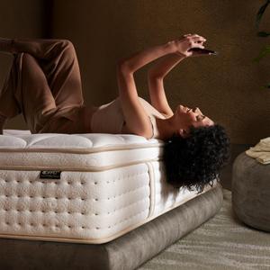 OFFTR z Hybrid Mattress, Medium Firm with Memory Foam for Pressure Relief & Spinal Alignment - Supportive Without Sinkage, Superior Zoned Support, Extra Lumbar Support (12 Inch, Full)