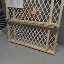 Toddleroo by North States - Diamond Mesh Wooden Baby Gate: Pressure Mounted Baby Gate for Doorways - Adjustable 26.5 to 42 Inches Wide - 23 Inches Tall
