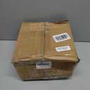 19.9 Inch Black Battery Operated Wall Sconces Set of 2, Rechargeable Wireless Wall Lights with Remote & White Fabric Shade, Indoor Not Hardwired Dimmable Wall Lamps for Living Room, 2 Bulbs Included