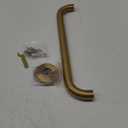 Tatuo Showers Grab Bars for Bathtubs 304 Stainless Steel Bathroom Safety Handrails Anti Slip Handles Grab Bars for Elderly, Senior, Pregnant (Gold,16 Inch), 1 Count