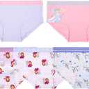 Disney Girls' Frozen Underwear Available in Brief Panties and Girl Shorts, Sizes 2/3t-10
