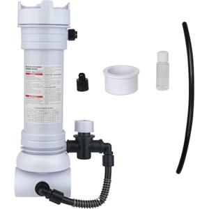 320 Pool Chlorinator Compatible with pentair Rainbow R171096 Automatic Inline Chlorine/Bromine Feeder, Can Handle Up to 70000 Gallons of Water