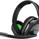 ASTRO Gaming A10 Wired Gaming Headset, Lightweight and Damage Resistant, ASTRO Audio, 3.5 mm Audio Jack, for Xbox Series X|S| One, PS5, PS4, Nintendo Switch, PC, Mac- Black/Green