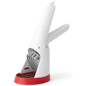Chef'n Hand-Held Slicer Strawberry Slicester, Cherry/Meringue