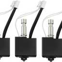 3 Packs Hardened Steel Extruder Hotend kit for Anycubic Kobra S1/Combo/ACE Pro 0.2MM 0.4MM 0.6MM Print Head Hot End Heater Block Heating Rod Thermistor Nozzle for Anycubic Kobra S1 3D Printer