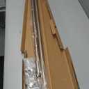 Ivilon Drapery Window Curtain Rod - End Cap Style Design 1 Inch Pole. 72 to 144 Inch Color Warm Gold