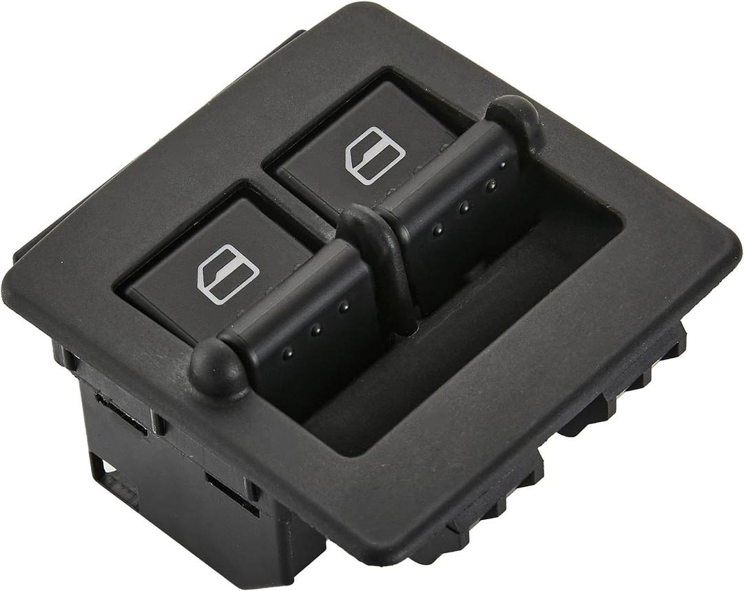 Power Window Switch Fits for VW Beetle 1998-2010.Replaces 1C0959527, 1C0959855,1C0959855A.Left Driver Side Control Door vidrios Master Switch
