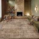 8x10 Washable Rust Brown Neutral Vintage Area Rug for Living Room
Distressed Oriental Retro Non Slip Low Pile Soft Indoor Large Carpet Rug Mat Kitchen Bedroom Dining Room Office Nursery