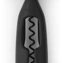 Brabantia Tasty+ Wine Bottle Opener Corkscrew (Dark Gray) Easy To Use, Safe Enclosed Spiral, Extra Large Turning Handle