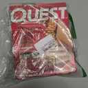 Quest Nutrition Crispy Peanut Butter & Jelly 16g Protein Bar, 2g Sugar, 4g Net Carbs, Gluten Free Snack, Keto Friendly, 12 Count (EXP 03/14/27)