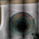 Deco 79 Ceramic Decorative Vase Distressed Centerpiece Vase, Flower Vase for Home Decoration 13" x 12" x 23", Green