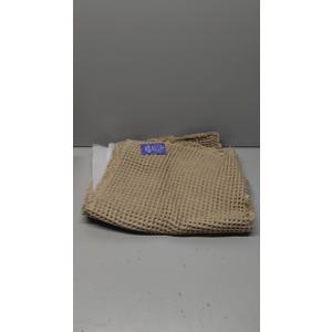 MIULEE Set of 2 Waffle Bathroom Rugs, Boho Bath Rugs Non Slip Washable, Super Absorbent Bath Mats, Ultra Soft Rubber Backed Shower Mats for Bathroom Floor, Tub, Brown, 17"x24"+18"x30"