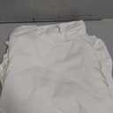 Bodycon Ruched Midi Tshirt Dress - Missufeintl Women's Casual Short Sleeve Fitted Sundress (White, Small)