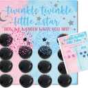 Rool Baby Gender Reveal Ideas Party Supplies Pack Cast your Vote Poster Gender Reveal Games Darts Board Game Gender Reveal Balloons
