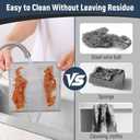 5 x 3 Layers Non Scratch Wire Dish Cleaning Supplies 12PCS - Wire Dishwashing Rag Home Essentials-Reusable Steel Wool Scrubber Washcloths,Kitchen Towels and Dishcloths Set for Pans Sinks & Cookware