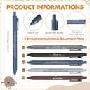 15 Sets Valentines Thank You Gifts You Rock Pens Keychains with Cards Bags Positive Employee Appreciation Gifts for Coworker Team, 5 Styles