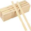 Paint Mixing Sticks 300 PCS 14 Inch Wood Stirrers, Wooden Stirrers Mixing Sticks for DIY Crafts, Painting, Crafting Resin Wood Paddle, Hobby Projects, Garden, by GNIEMCKIN