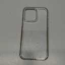 Crystal Clear for iPhone  [Anti-Yellowing][Military-Grade Protection] X-ShockShield 3.0 Cushioning Shockproof, Slim Transparent Soft Bumper Protective Phone Cover, 6.5 Inch