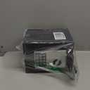 Digital Safe - Compact Steel Money Security Box with Electronic Keypad and 2 Manual Override Keys - Large Strongbox for Valuables by Stalwart (Black)