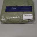 Wrap Around Dust Ruffle Bed Skirt - Sage Green - for Queen Size Beds with 18 Inch Drop - Elastic Strap - Adjustable Pleated Bedskirt with Brushed Fabric and Wrinkle Free - For Women, Men, Kids & Teens