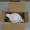 BERIBES Bluetooth Headphones Over Ear, 65H Playtime and 6 EQ Music Modes Wireless Headphones with Microphone, HiFi Stereo Foldable Lightweight Headsets, Deep Bass for Home Office Cellphone PC Ect. (White)