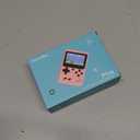 Mini Retro Handheld Games Console, Built-in 400 Video Games, Portable Video Gaming Player with 3.0 Inch IPS Screen and Rechargeable Battery(Pink)