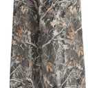 Men's Camo Print Straight Leg Pants Elastic Waist Loose Casual Trousers Streetwear (Large, Army Green)