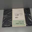 2 x Bar Mat - Premium 18"X12" Rubber Bar Mats for Countertop, Non-slip Dish Drying Pad & Bartender Mat with for Fast Drying, Ideal Bar Tools for Home Bar, Cocktail Set, And Kitchen Use(Black)