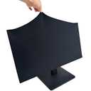 DEEP DEER Universal Monitor Dust Cover - Elastic Waterproof Fabric, Fits 19 21 22 23 27 Inch computer Screens, Dustproof, Water-Resistant, Pet Hair Protection, Elastic Cord , Sleek All-Black Design