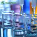 6pcs 100ml Large Glass Test Tube, 30x200mm Propagation Tube for Plant, 3.3 Borosilicate Clear Big Glass Test Tube Vase for Scientific Experiments Party Office Desktop Flower Decoration Wedding