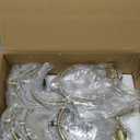 Tree Branch Crystal Chandeliers 22in Modern Gold Chandelier Light Fixtures E12 6-Light Ceiling Hanging Pendant Light for Living Room Foyer Dining Room