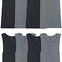 Fruit of the Loom Men's Sleeveless Tag Free Moisture Wicking Tank A-Shirt , size small