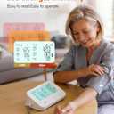BBLOVE Blood Pressure Monitors for Home Use FSA&HSA Eligible, Medical-Grade Accuracy,Automatic Upper Blood Pressure Monitor with Three-color warning and 2-User,Large Display, Birthday Gifts for Family