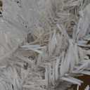 4ft White Christmas Tree - Premium Hinged Artificial Small Christmas Tree, Canadian Fir Full Bodied 4 Feet Tree with 320 Tips, Lightweight and Easy to Assemble Holiday Dcor Tree with Metal Stand