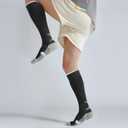 4 x YAGAXI Men's Baseball Soccer Softball Knee-High Socks - 2 Pairs Compression Multi-sport Tube Athletic Socks for Youth & Adult (Black, M)