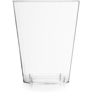 Clear Round Tumblers, 7 oz, Case of 600 (6 packs x 100), Small