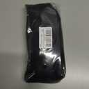 Makeup Bag, Wide-open Cosmetic Bag, Toiletry Bag for Women, Travel Essentials Organizer, Compact Lightweight for Daily Use (Black)