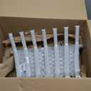 G GOOD GAIN Fireplace Grate 24" with Ember Retainer, Heavy Duty Cast Iron Indoor, Chimney Hearth Wood Stove Burning Rack Holder,1/2 Bar Fire Place Asseccories for Outdoor, Fire Pits, Camping