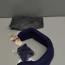 Velpeau Neck Brace for Neck Pain and Support -Soft Cervical Collar for Sleeping in Bed, Snoozing, Sleeping Upright, Anti-Snoring, Sleep Apnea for Women & Men(Blue, Comfort Version, XL: 16.5-18.7"/4")