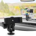 OMU Bronco Dashboard Cell Phone Mount,All-Metal Structure,360 Adjustment Phone Holder Suitable for Ford Bronco Accessories 2022 for All Smartphones(Not Sports,Non-Destructive Installation