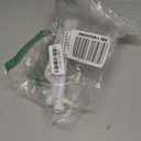 2 Pack Small Spring Tension Curtain Rod 8 to 12.5 Inch, Thin DIY Tension Rods No Drill for Slim Window Cupboard Closet Sidelights, White