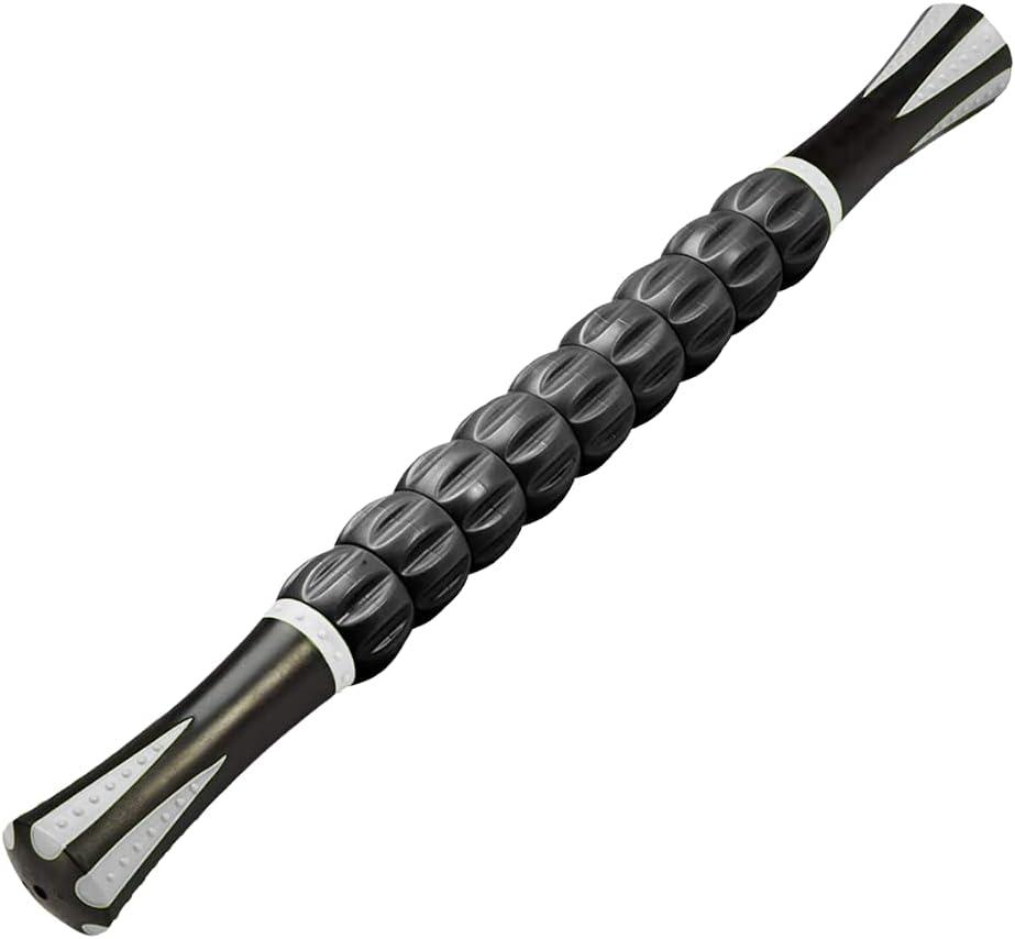 Muscle Roller and Body Myofascial Trigger Point Release Massage Stick for Athletes, Trainers, or Gyms to Help The Rolling Out of Muscles, Relieving Muscle Pain, Cramping, and Muscle Soreness