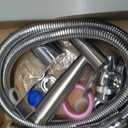 Sink Sprayer Hose Attachment for Faucet, Faucet Head Replacement with 5 Adapters, 59" Hose and Holder - for Feminine Hygiene, Baby Diaper Cleaning & Pet Bathing