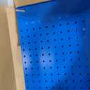 TORACK 3 PCS Metal Pegboard Panels(12x24 inch) for Wall Garage Utility Tools Storage Pegboard for Workbench, Modular Peg Board Tool Organizer Board Kit(Pack of 3, Blue)